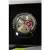 Image 1 : #4 HELLO KTTY WATCH WITH BLACK STRAP