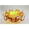 Image 1 : CHALET AMBER GLASS SIGNED ART DISH