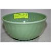 Image 1 : RARE FIREKING JADEITE SWIRL MIXING BOWL