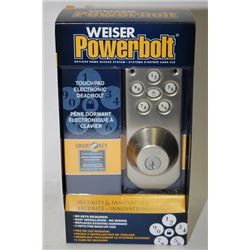 WEISER POWERBOLT TOUCH PAD ELECTRONIC