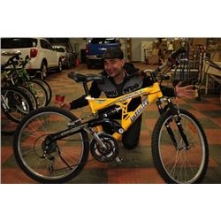 INFINITY 21 SPEED FULL SUSPENSION MOUNTAIN BIKE