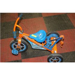 TOW-MATER KIDS TRIKE WITH TOWING ROPE