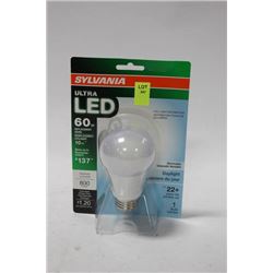 SYLVANIA 10WATT=60WATT LED LIGHTBULB