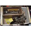 Image 1 : BOX OF VINTAGE WOODWORKING TOOLS