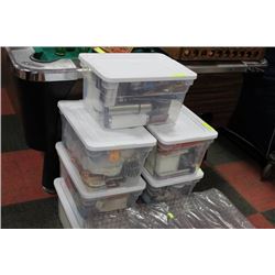 BIN OF NEW KITCHENWARE X7