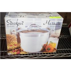 16 QUART STOCK POT W LID