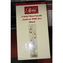 NEW SOLID BRASS CANDLE LAMP