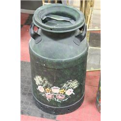 HANDPAINTED CREAM CAN ON CHOICE