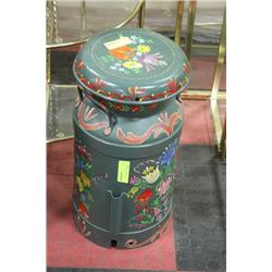 HANDPAINTED CREAM CAN ON CHOICE