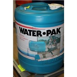 GREEN 20 LITRE WATER PACK X2