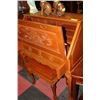 Image 1 : MALAYSIAN MADE SECRETARY DESK WITH MATCHING STOOL