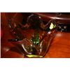 Image 1 : GREEN ART GLASS BOWL