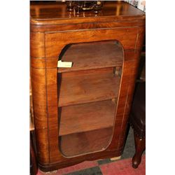 ANTIQUE WOOD SIDE CABINET