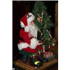 Image 1 : ANIMATED SANTA ORNAMENT