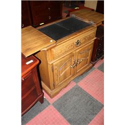 VINTAGE SIDEBOARD W FOLD OUT TOP
