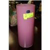 Image 1 : BOHEMIAN PINK CRYSTAL VASE