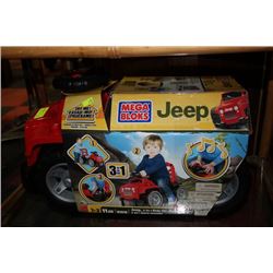 MEGA BLOCKS TOY JEEP