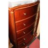 Image 1 : 5 DRAWER ROSEWOOD DRESSER