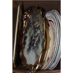 ESTATE BOX OF ASST. PLATTERS