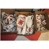 Image 1 : 3 BOXES OF ESTATE UKRANIAN DISHES