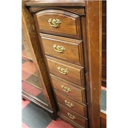 PINE 6 DRAWER LINGERIE CHEST