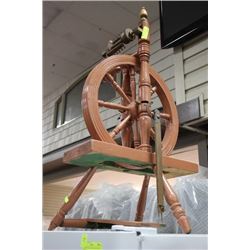 VINTAGE SPINNING WHEEL