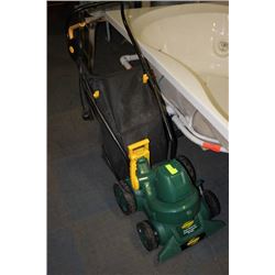YARDWORKS ELECTRIC PUSH BLOWER/VAC