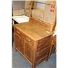 Image 1 : OAK VINTAGE WASHING STAND