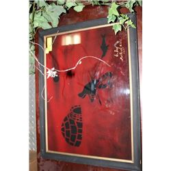 VIC RUOY INUIT WALL ART 24 1/2" X 18 1/2"