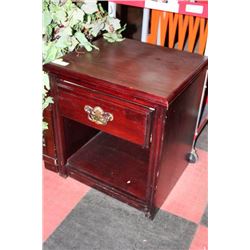 CHERRY WOOD END TABLE