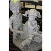 Image 1 : BOY AND GIRL LAWN ORNAMENT