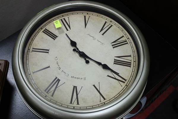 EDINBURGH CLOCK WORKS CO. WALL CLOCK