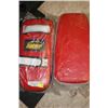 Image 1 : PAIR OF 16" RED KICKBOXING KICKING/PUCHING PADS