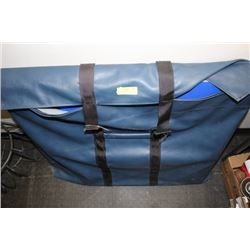 Blue Trade Show Display Boards in Travel Case