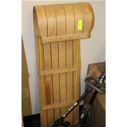 WOODEN SLEIGH