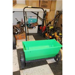 GREEN FERTILIZER SPREADER