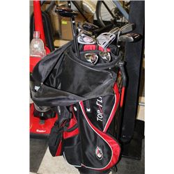 SET OF TOP FLITE GOLF CLUBS