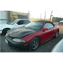 99 Mitsubishi Eclipse Spyder 2 Dr  Convertible - ST - DRIVE MC TP