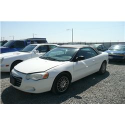 04 Chrysler Sebring 2dr Convertible - ST - DRIVE