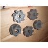 Image 1 : Lot of (5) Face Mills, App 3" Diameter