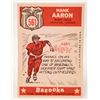 Image 2 : 1959 TOPPS #561 HANK AARON BASEBALL CARD