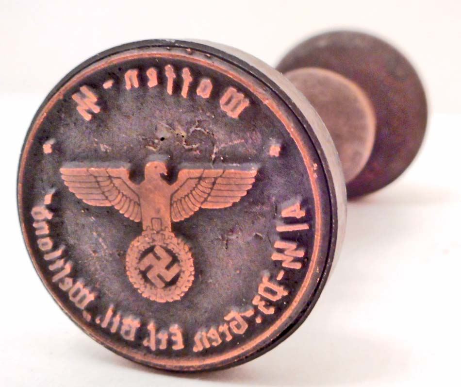 GERMAN NAZI WAFFEN WAX SEAL