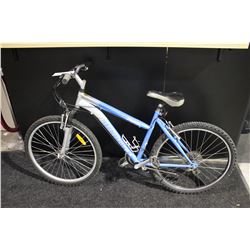 BLUE INFINITY 21 SPEED FRONT SUSPENSION MOUNTAIN BIKE