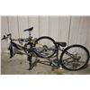 Image 2 : 3 BIKES: BROWN PEUGEOT BIKE FRAME, GREY NO NAME FULL SUSPENSION BIKE FRAME & GREY NORCO FRONT