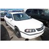 Image 2 : 2003 CHEVROLET IMPALA, WHITE , VIN # 2G1WF55K539338111