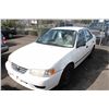 Image 1 : 2001 TOYOTA COROLLA, WHITE, VIN # 2T1BR12E51C826377