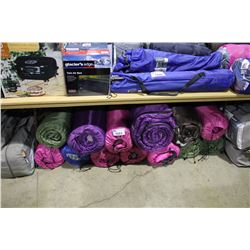 LARGE LOT OF SLEEPING BAGS