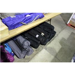 LARGE LOT OF FOLDING CAMPING CHAIRS