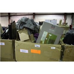 BIN OF ASSORTED CAMPING PRODUCT