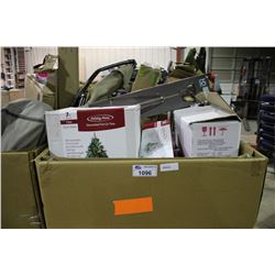 BIN OF ASSORTED CAMPING PRODUCT